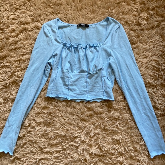 Light Blue Blouse - Picture 1 of 2
